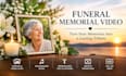 create a funeral slideshow video