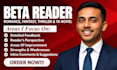 beta read, alpha reader romance fantasy beta reader cozy mystery beta reader