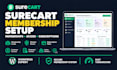 setup surecart subscriptions and membership systems payment checkout integration