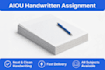 convert your typed PDF to neat and clean handwritten assignment for aiou ignou