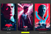 design a custom horror or action movie poster