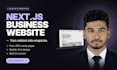 build a fast nextjs business website or landing page that gets leads