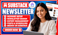 do substack promotion, substack setup, substack subscribers, substack newsletter