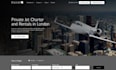 design wordpress private jet charter private aircraft charter aviation website