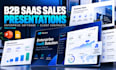 design b2b saas sales presentations for enterprise software client contracts