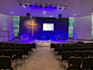 create custom architectural 3d church interior design with ligthing materials
