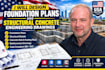 design foundation plans and structural concrete engineering drawings