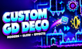 decorate your geometry dash level with custom, feature worthy decoration