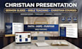 create christian presentations, sermon slides, theology lessons and courses