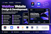 build webflow website, webflow landing page, figma to webflow