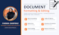 professionally format your research document