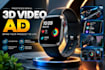 create a high quality 3d video ad