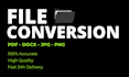 do file coversion, merge, and edit files fast