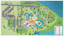 design theme park, festival, tourism and custom vector maps