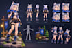 stylized 3d game characters, low poly models and vrchat avatars
