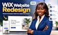 redesign your wix website homepage and improve user experience