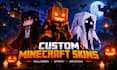 create a custom minecraft halloween skin