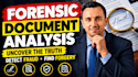 do forensic document handwriting signature analysis and report for forgery