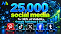 social media boost SEO website traffic