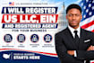 register US llc, ein and registered agent for your business formation