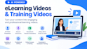 create professional ai elearning videos, training videos and course content