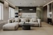 renovate 3d luxury apartment,cgi interior render,layout plan,parlor panel design