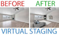do real estate virtual home staging, renovation, 3d interior rendering in revit