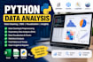 clean analyze and visualize your data using python