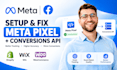 setup facebook pixel conversion API, fix meta pixel improve event match quality