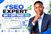 do on page and off page SEO optimization