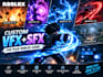 create roblox vfx, combat abilities, battleground effects, maps and UI