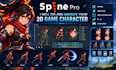 rig and animate your 2d game character in spine pro