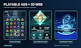 build HTML5 playable ads in unity single file mraid ready
