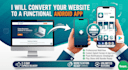convert your websites to android apps