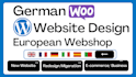 set up german woocommerce website, germanized design, dsgvo, impressum, checkout