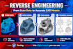 do reverse engineering from scan data, obj, stl to step, make step 3d cad models