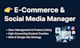 be your ecommerce social media manager and content creator