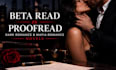 beta read or proofread dark romance and mafia romance novels