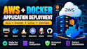 deploy your web application on AWS using docker