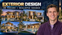 design your house exterior facade with realistic 3d rendering