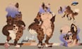 furry reference sheet ref sheet anthro sfw nsfw furry ref sheet character design