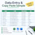 do professional data entry, copy paste and web research