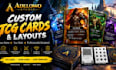 design custom tcg cards and layouts