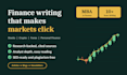 write finance, stock market and crypto articles