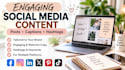 create engaging social media posts and captions