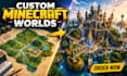 create custom minecraft maps, builds and server lobbies