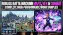 create custom roblox battleground map vfx and combat mechanics