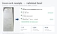 extract invoice and receipt data to excel with ai and accuracy checks