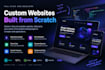create a fully custom and responsive website