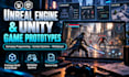 create unreal engine or unity games and prototypes